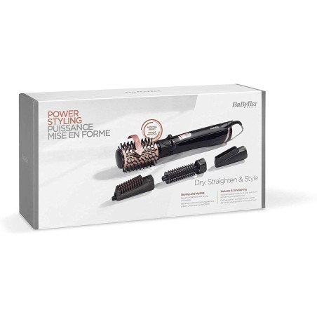 Brosse Soufflante Rotative "Straighten and Style 4-en-1 1000W"