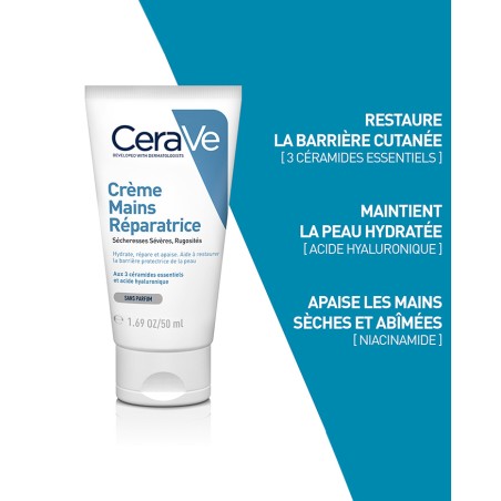 Crème Mains Réparatrice 50ML