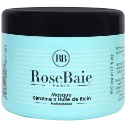 Rose Baie "Masque Kératine et Huile de Ricin" 500ML
