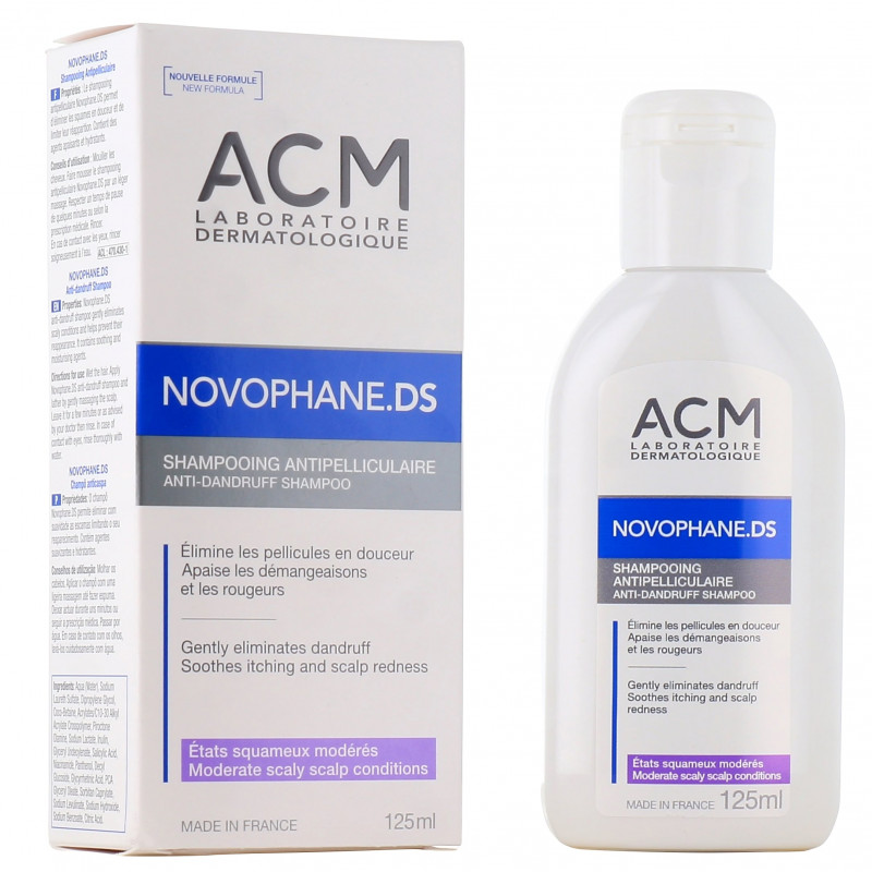 Shampooing Novophane DS "Pellicules Modérées" 125ML