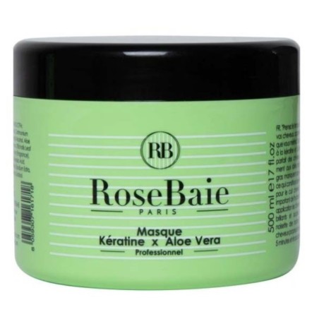 Rose Baie "Masque Kératine et Aloe Vera" 500ML