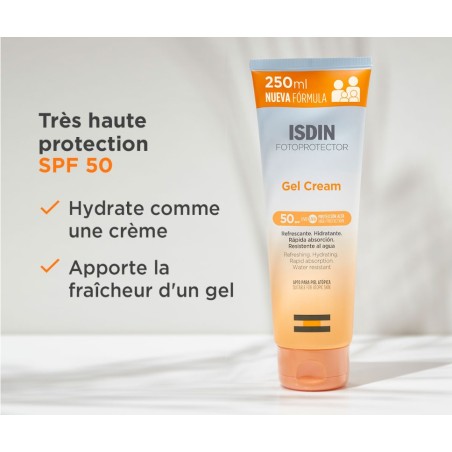 Fotoprotector Gel Cream SPF 50+ 250ML ISDIN