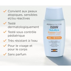 Fotoprotector Fusion Fluid Mineral Baby SPF50 50ML ISDIN