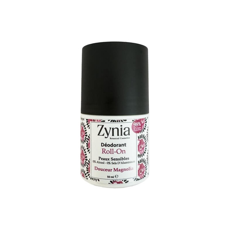 Déodorant Roll-On "Douceur Magnolia" 50ML Zynia