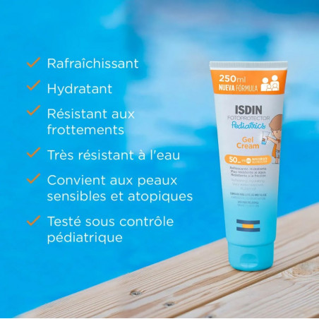 Fotoprotector Pediatrics "Gel Cream Wet Skin" SPF50 250ML