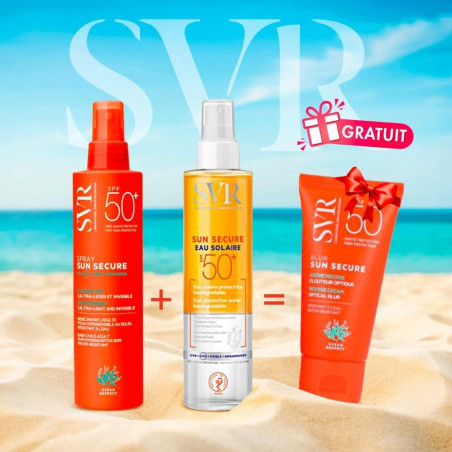 Solde - Pack solaire svr blur+ eau solaire+ lait