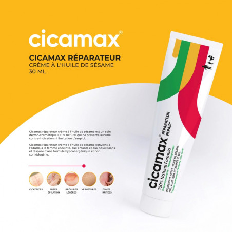 Crème Hydratante Réparatrice "Cicamax" 30ml
