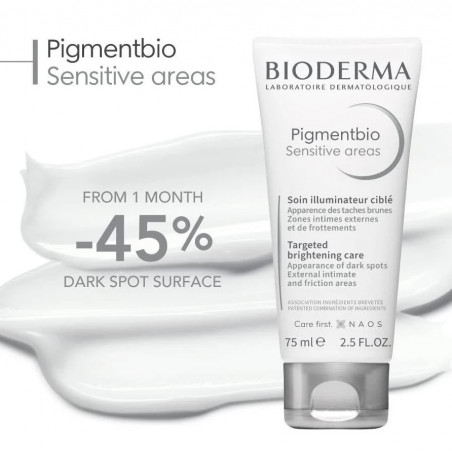 Soin éclaircissant "Pigmentbio Sensitive Areas" 75ML
