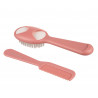 Brosse et Peigne pour Bébé "Rose"