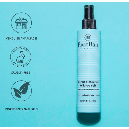Thermoprotecteur "Kératine et Huile de Ricin" 200ml