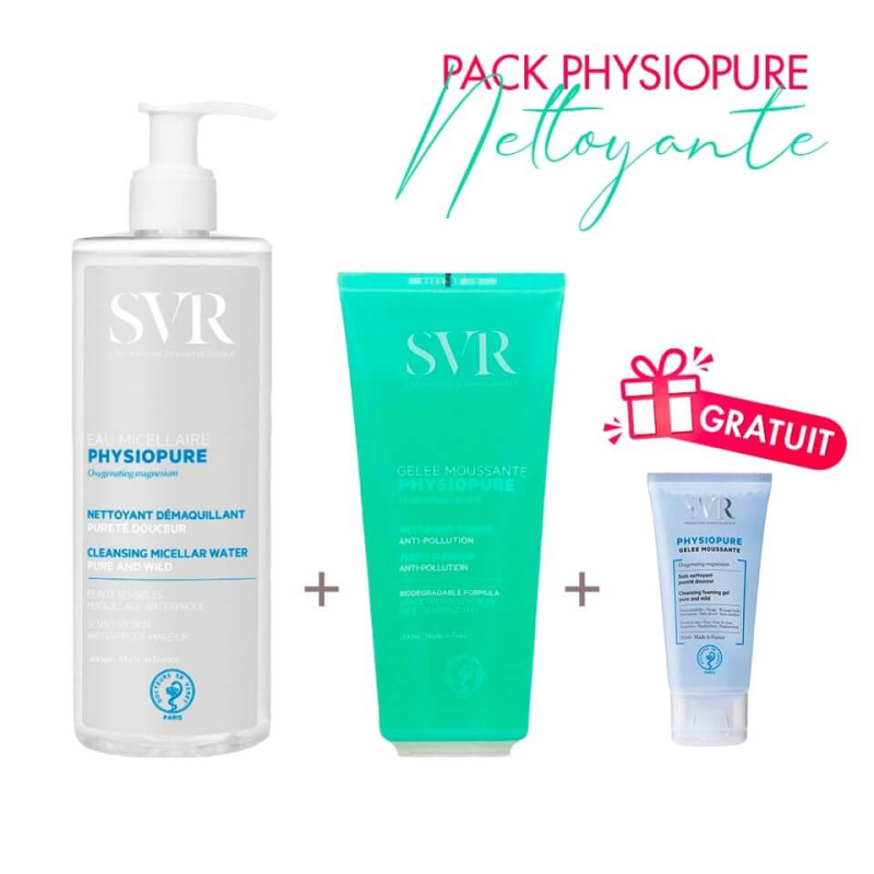 Pack Physiopure "Nettoyante" SVR