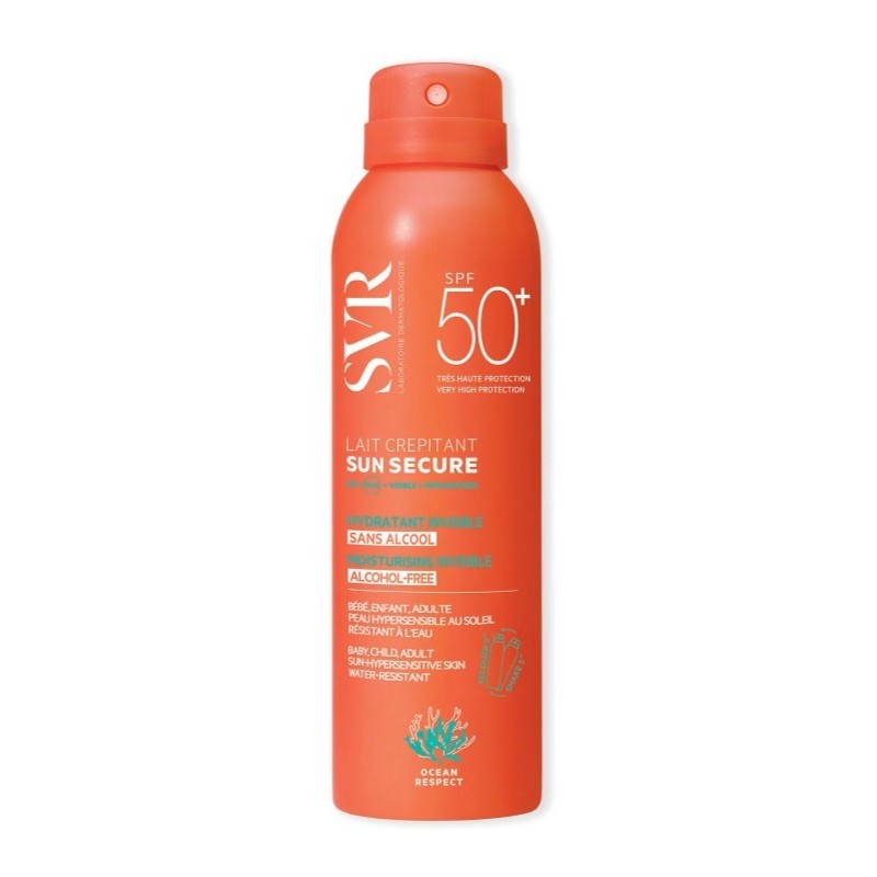 SUN SECURE "Lait Crepitant" SPF50+ 200ML SVR