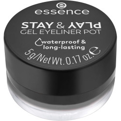 Eyeliner Gel Pot " Long-lasting & Waterproof  " N°01 - Black