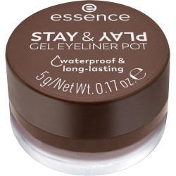 Eyeliner Gel Pot " Long-lasting & Waterproof - 02 Brown "