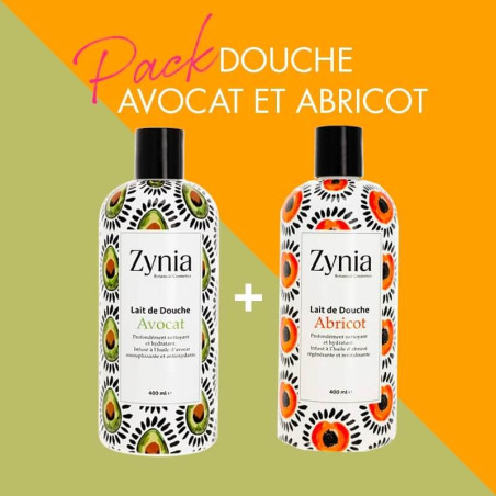 Pack douche "Abricot et Avocat"