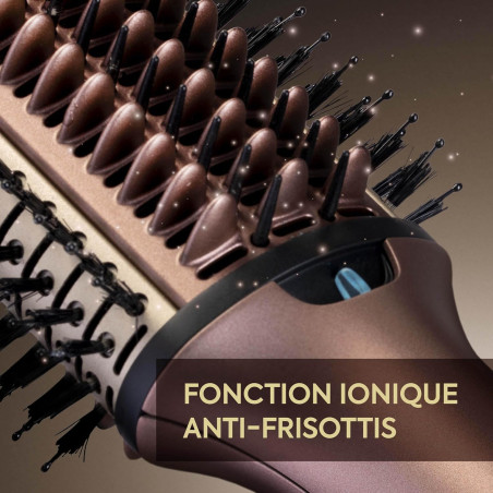 Brosse soufflante Ovale "Air Power Volume 3 en 1" 1000W