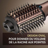 Brosse soufflante Ovale "Air Power Volume 3 en 1" 1000W