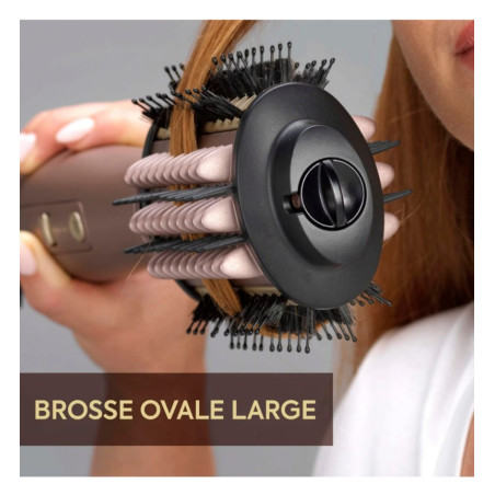 Brosse soufflante Ovale "Air Power Volume 3 en 1" 1000W