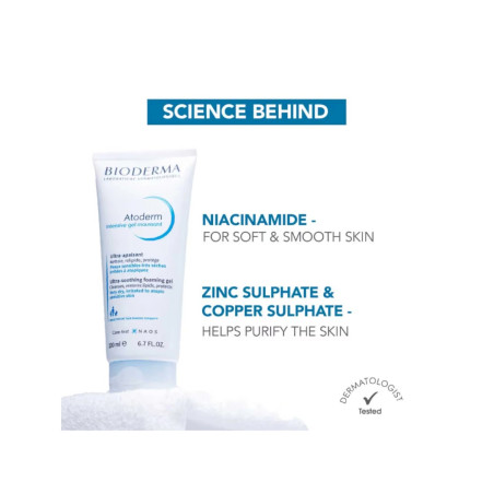 Atoderm "Intensive gel moussant" 200ML