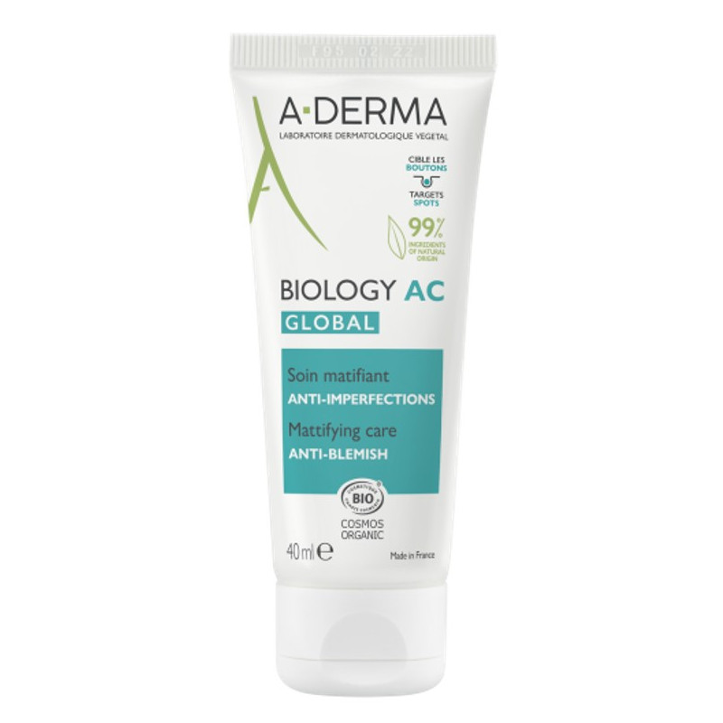 Soin matifiant anti-imperfections "BIOLOGY AC GLOBAL" 40ML