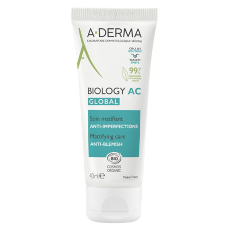 Soin matifiant anti-imperfections "BIOLOGY AC GLOBAL" 40ML