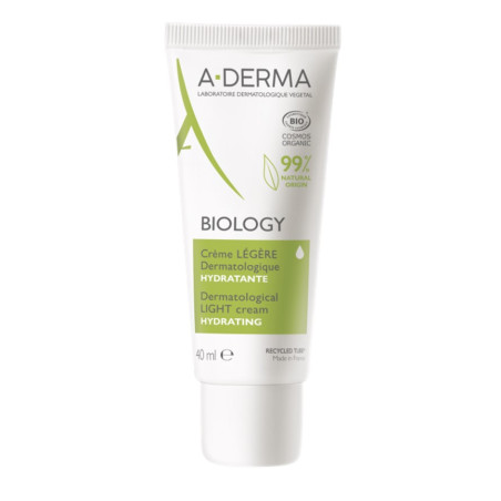 Crème légère dermatologique hydratante "BIOLOGY" 40ML