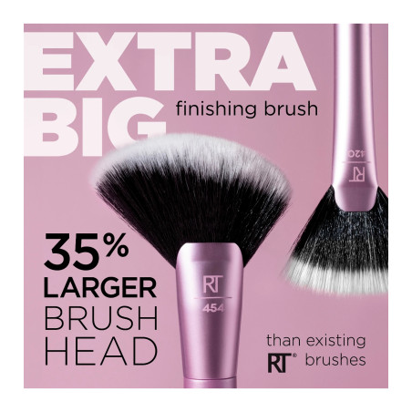 Pinceau Face " Extra Big Finishing - Contour + Powder + Highlighter " - 454
