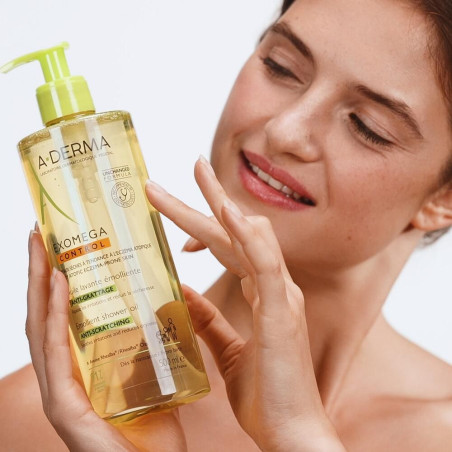 Huile lavante émolliente anti-démangeaisons "EXOMEGA CONTROL" 500ML