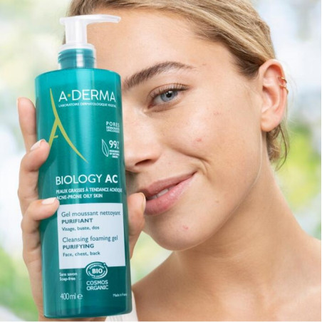 Gel moussant nettoyant purifiant "BIOLOGY AC" 200ML