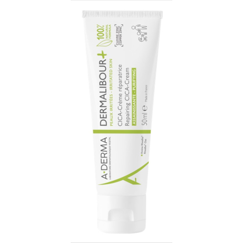 CICA Crème réparatrice assainissante "DERMALIBOUR+" 50ML