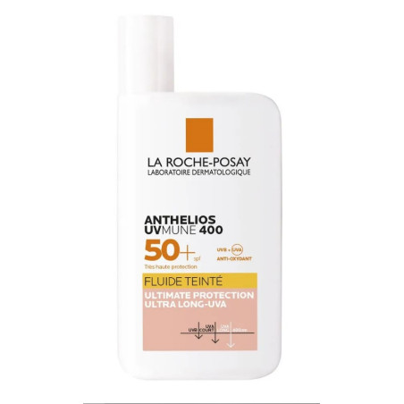 Coffret fluide solaire teinté "Duo Anthelios UVmune 400 SPF 50+"