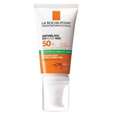 Anthelios "Gel-Crème Toucher Sec SPF50+" 50ML