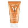 Émulsion Protectrice visage "Capital Soleil Toucher Sec Teinté SPF50" 50 ml