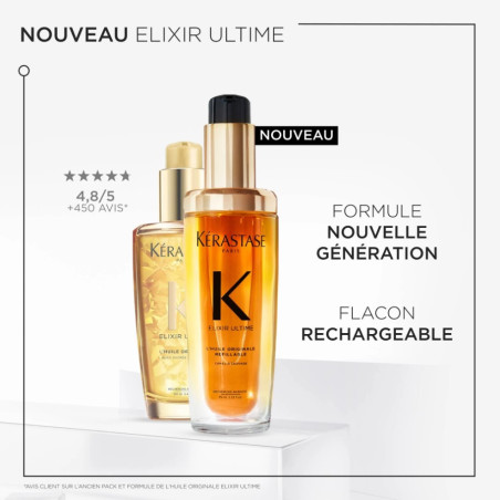 Elixir Ultime "Huile Originale Rechargeable" 75ML