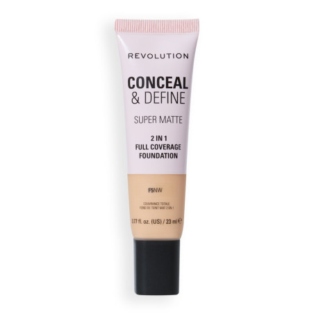 Fond De teint " Conceal & Define - Super Matte " F5