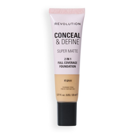Fond De teint " Conceal & Define - Super Matte " F7.2