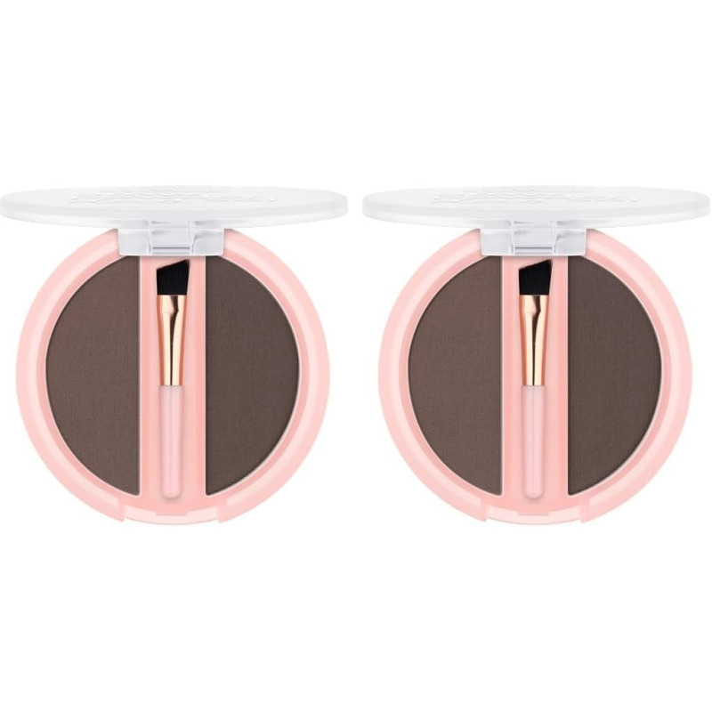 Duo Sourcils " Brow Powder Set " 03 - Dark