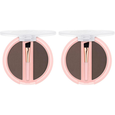 Duo Sourcils " Brow Powder Set " 03 - Dark