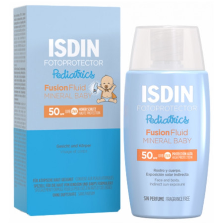 FOTOPROTECTOR "Fusion Fluid Mineral Baby SPF50" 50ML