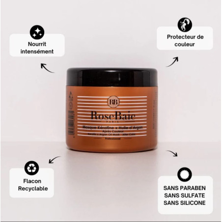 Masque "Kératine et Huile d'argan" 500ml