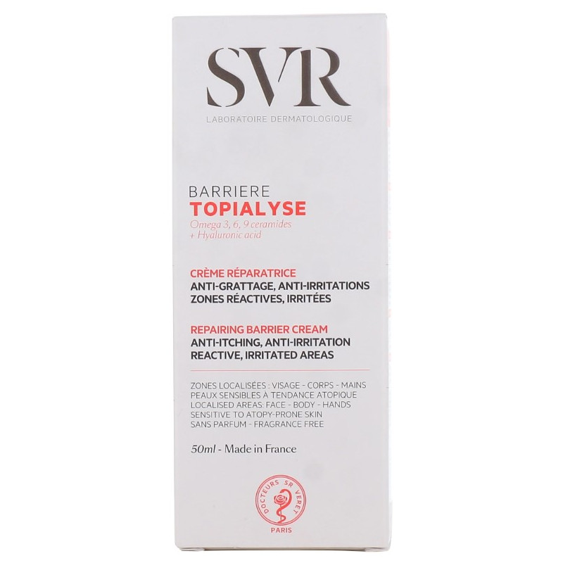 Topialyse Barrière Crème Réparatrice 50ml