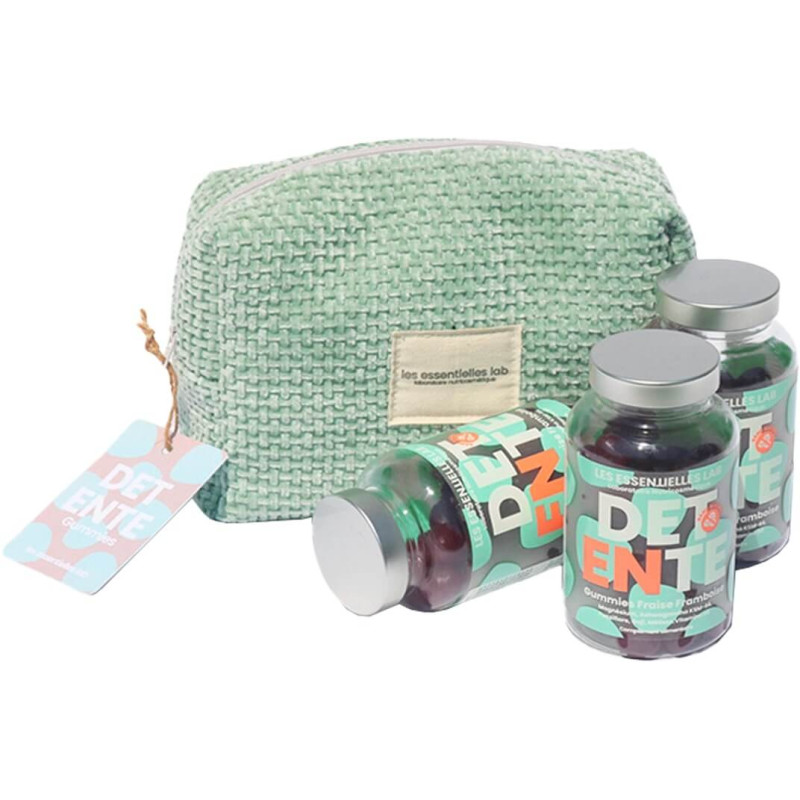 Trousse Détente "Anti-Stress" gummies les essentiels labs