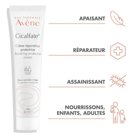 Crème Réparatrice Protectrice "Cicalfate+" 40ml