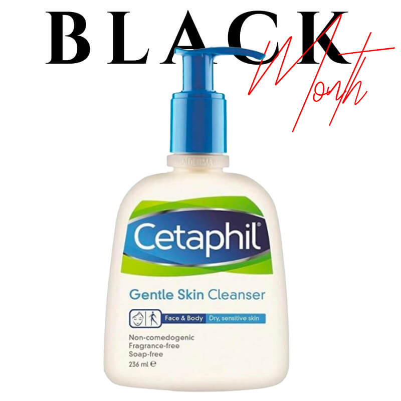 Black Friday - Lotion nettoyante "Gentle Skin Cleanser peaux sèches" 236ml CETAPHIL