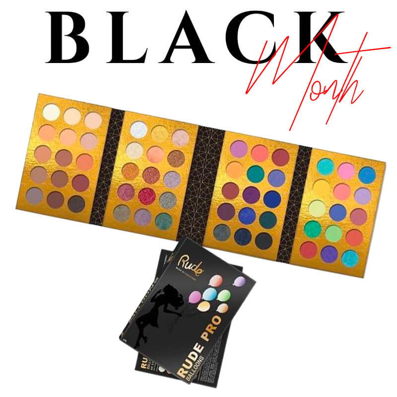 Black Friday - Palette Fard à Paupière " Pro Balloons " 60 couleurs