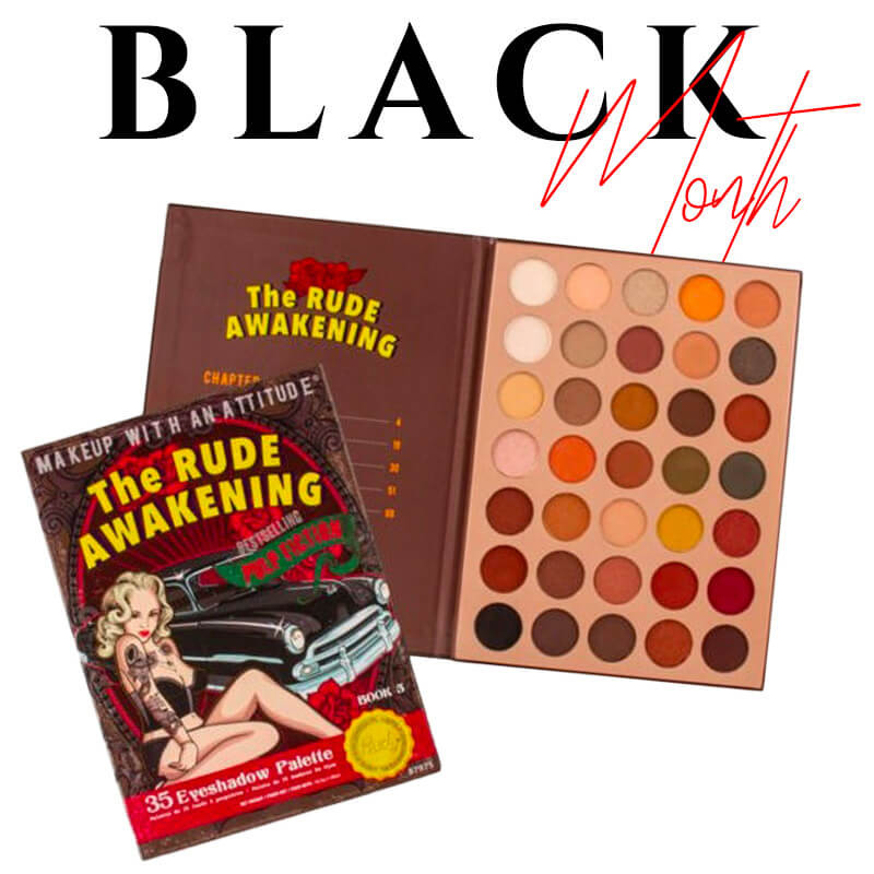 Black Friday - Palette Fard à Paupière "Book 5 The Rude Awakening" 35 Couleurs