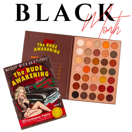 Black Friday - Palette Fard à Paupière "Book 5 The Rude Awakening" 35 Couleurs