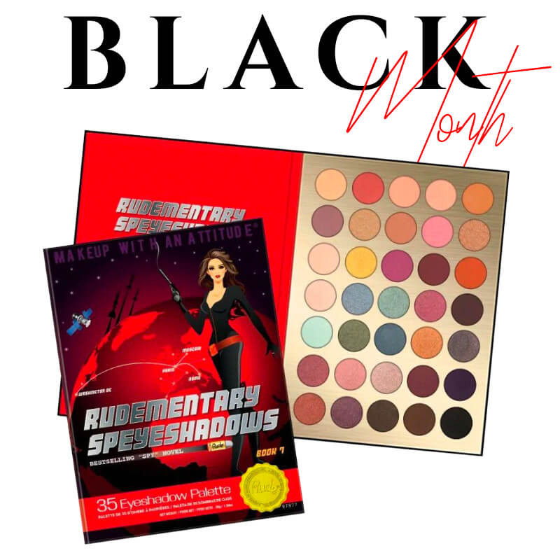 Black Friday - Palette Fard à Paupière "Book 7 Rudementary Speyeshadows " 35 Couleurs