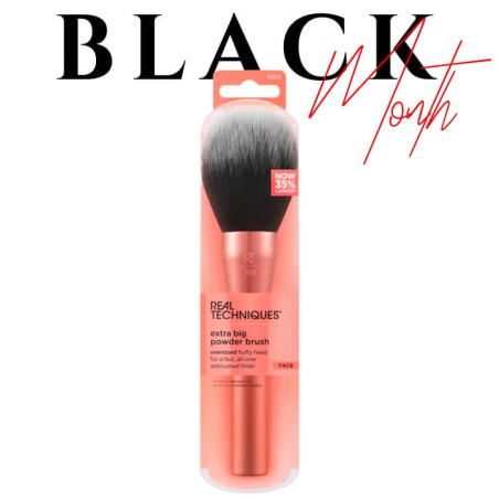 Black Friday - Pinceau Face + Body " Extra Big Powder - 262 " real techniques