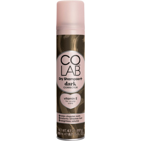 COLAB
Correcteur Couleur Racine & Shampoing Sec " DARK " 200 ml